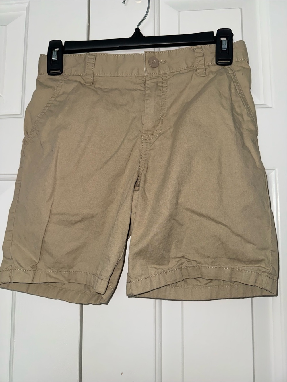 Cat & Jack Tan Flat-Front Boys' Shorts